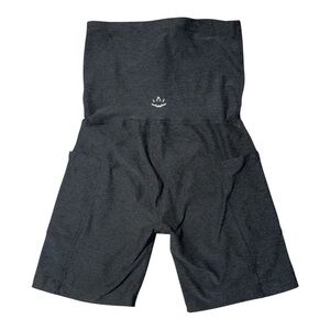 Beyond the Bump Charcoal Athletic Shorts